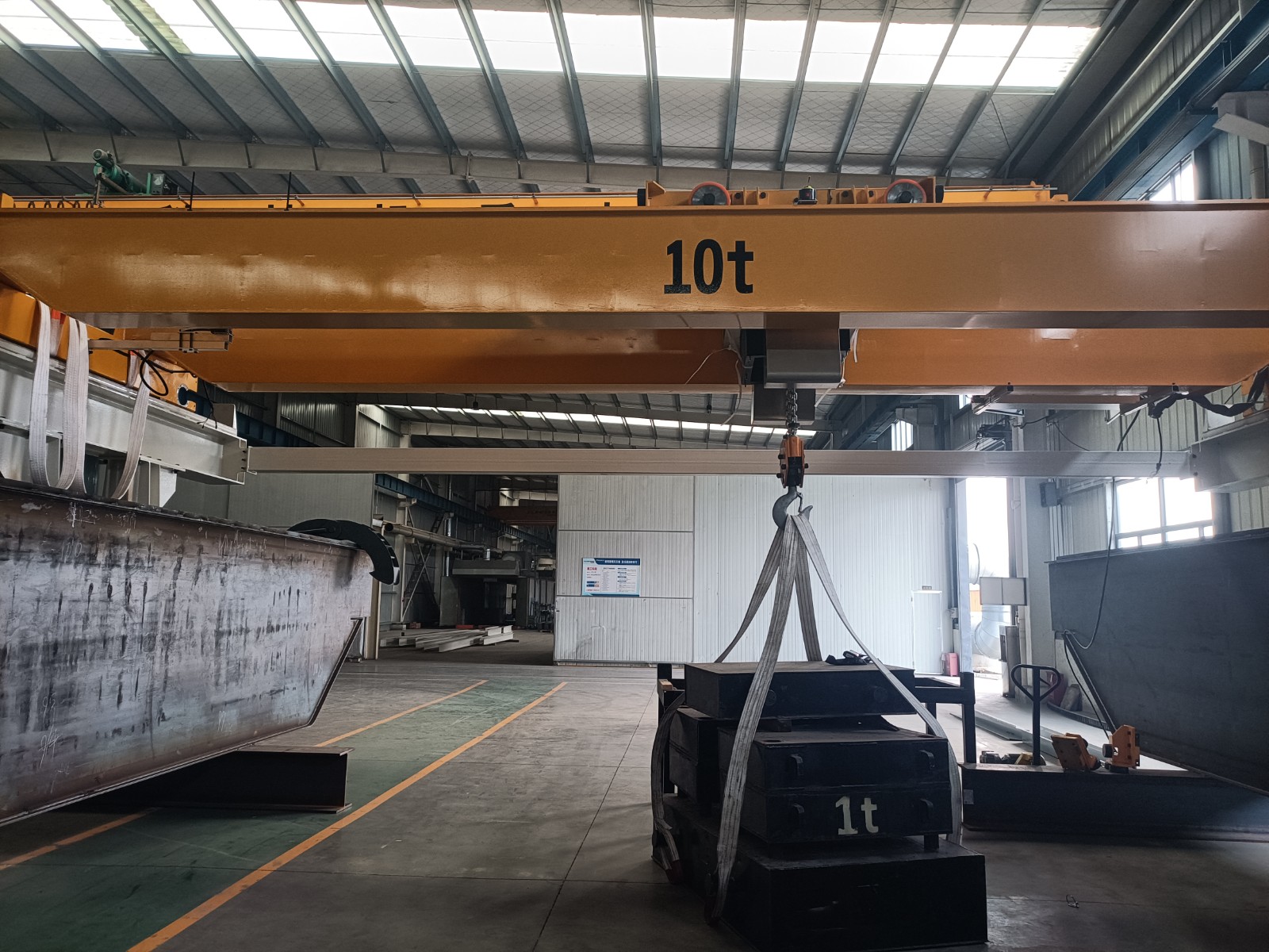 10t double girder overhead crane