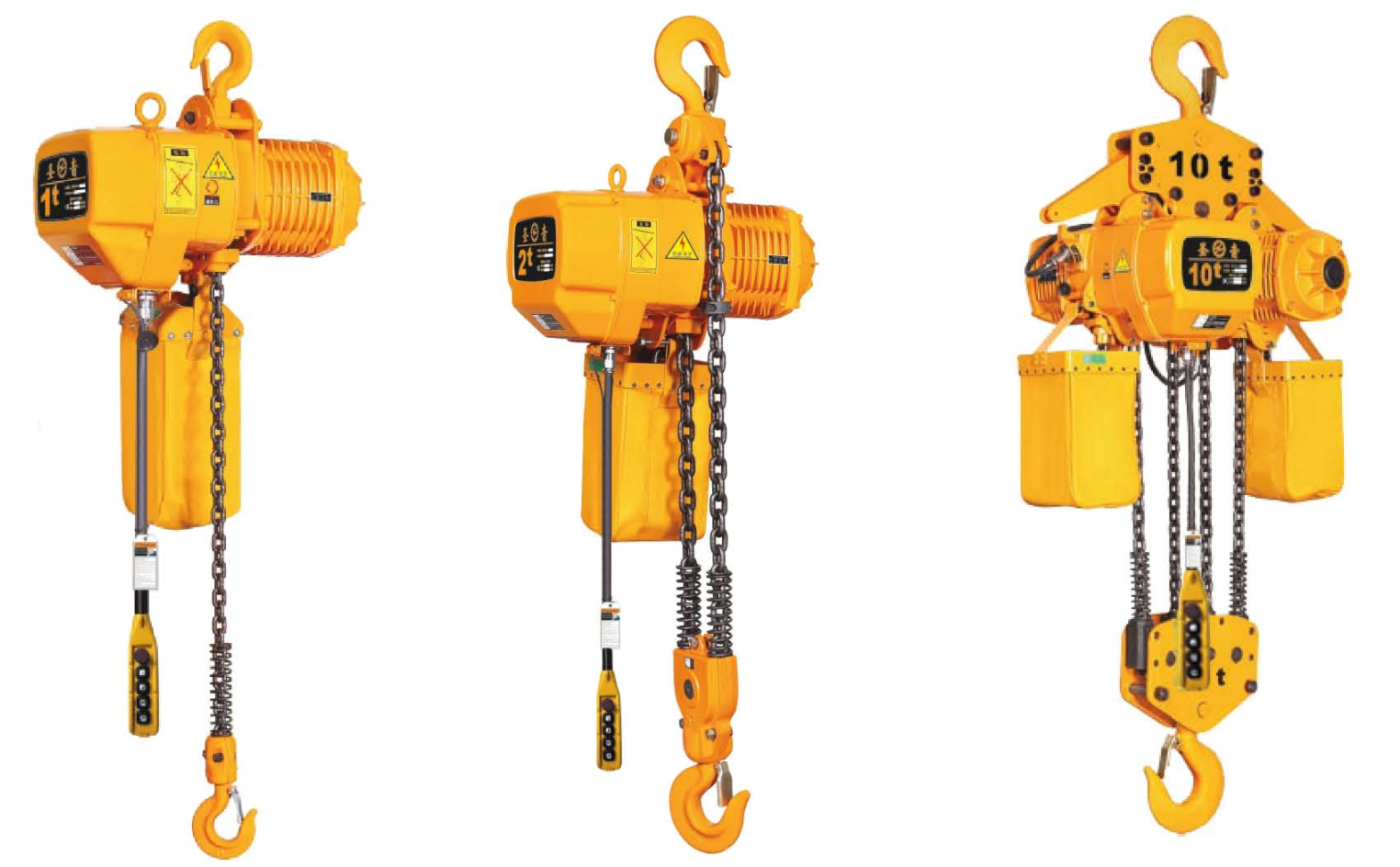 Electric chain hoists