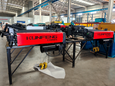 Electric Wire Rope Hoist with Trolley