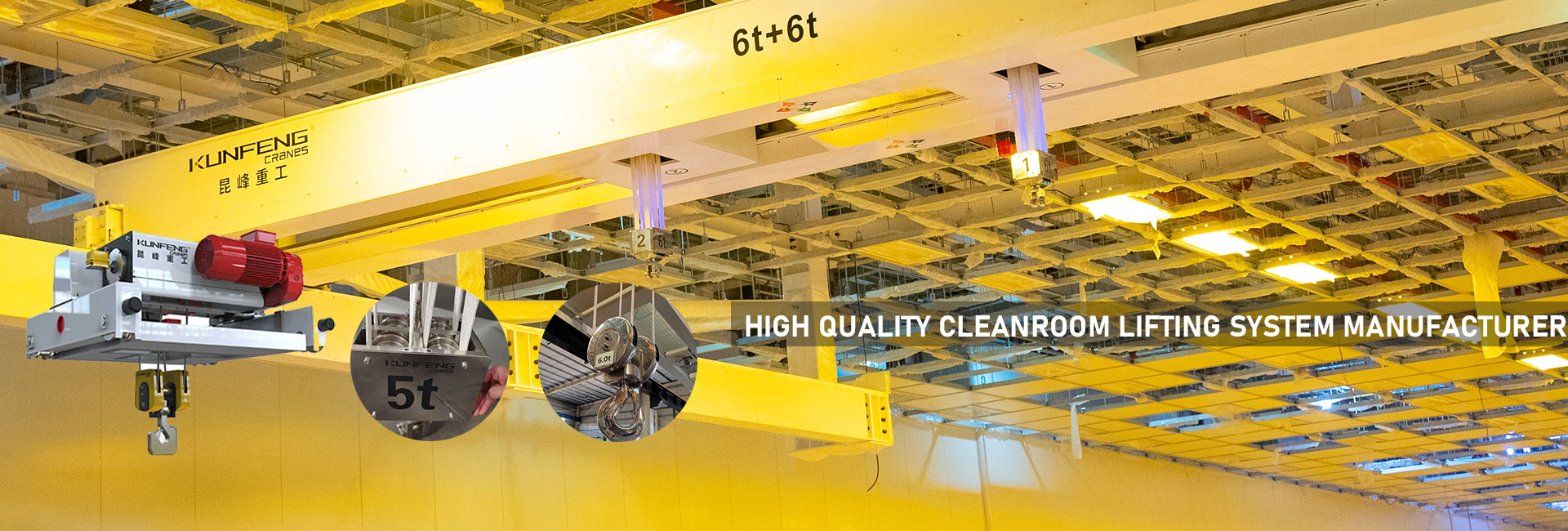 Cleanroom Cranes Manufacturer