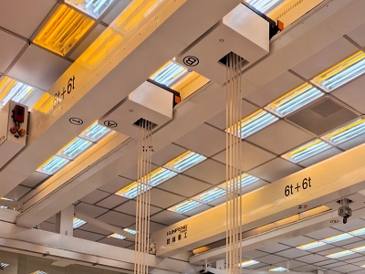 Electric Belt Hoist for Clean Room Lifting