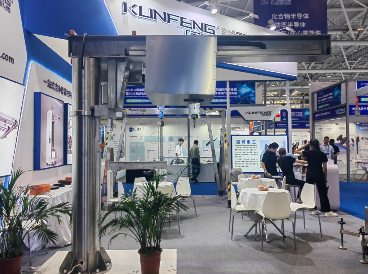Stainless steel workstation jib crane