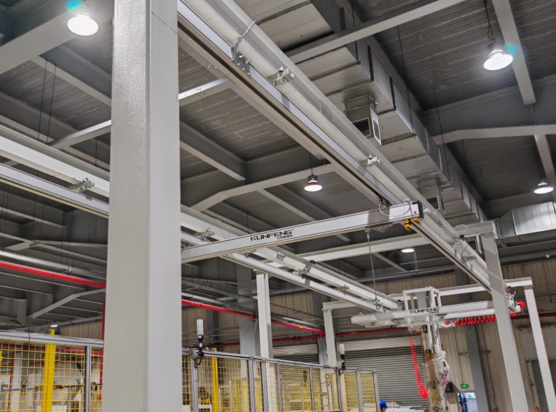 KBK light aluminum suspension crane