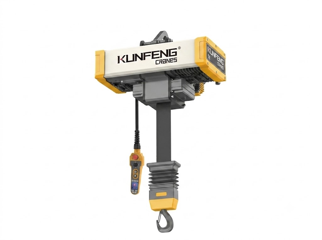Cleanroom belt lifting hoist