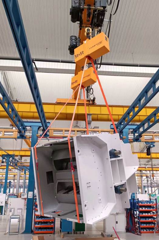 Belt load turning units