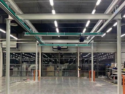 KBK Suspended Bridge Crane with Electric Chain Hoist